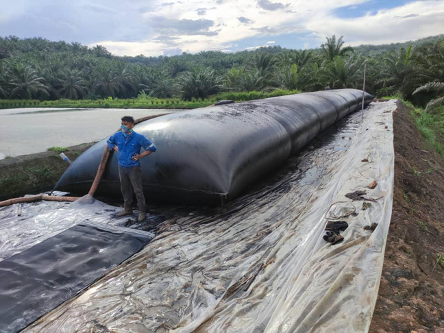 Envic tube dewatering operation
