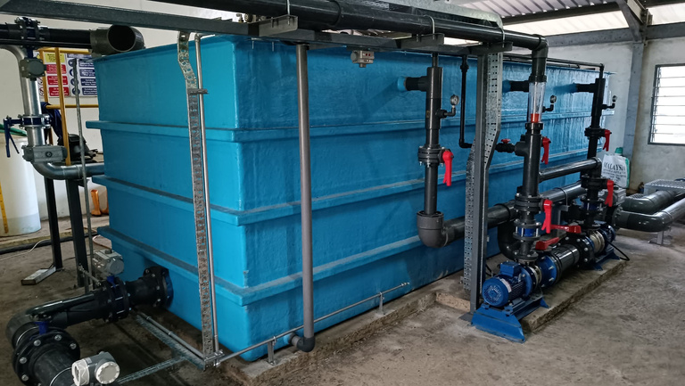 MBR system equipment skid